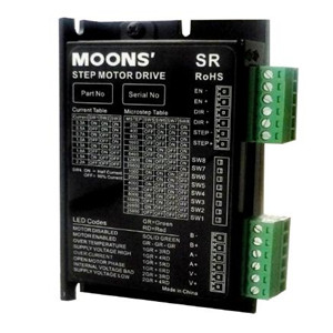 Moons:2相直流步进驱动器SR2
