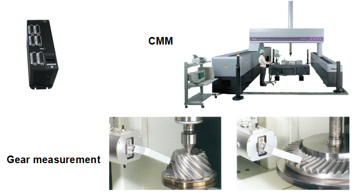 在平穩的速度下進行精密測量,是三座標和齒輪測量對運動控制的要求